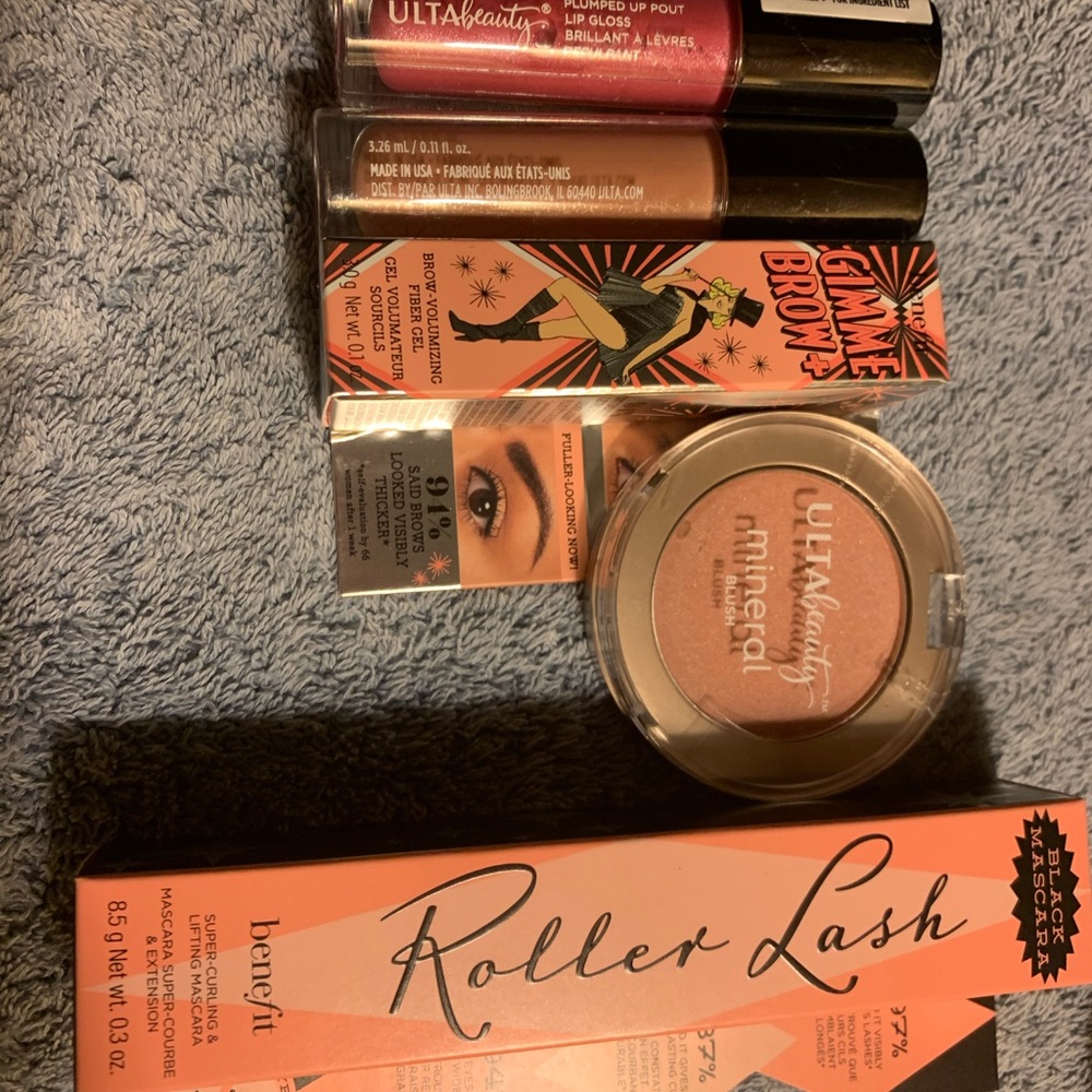 Lot of Ulta and a Benefit make up